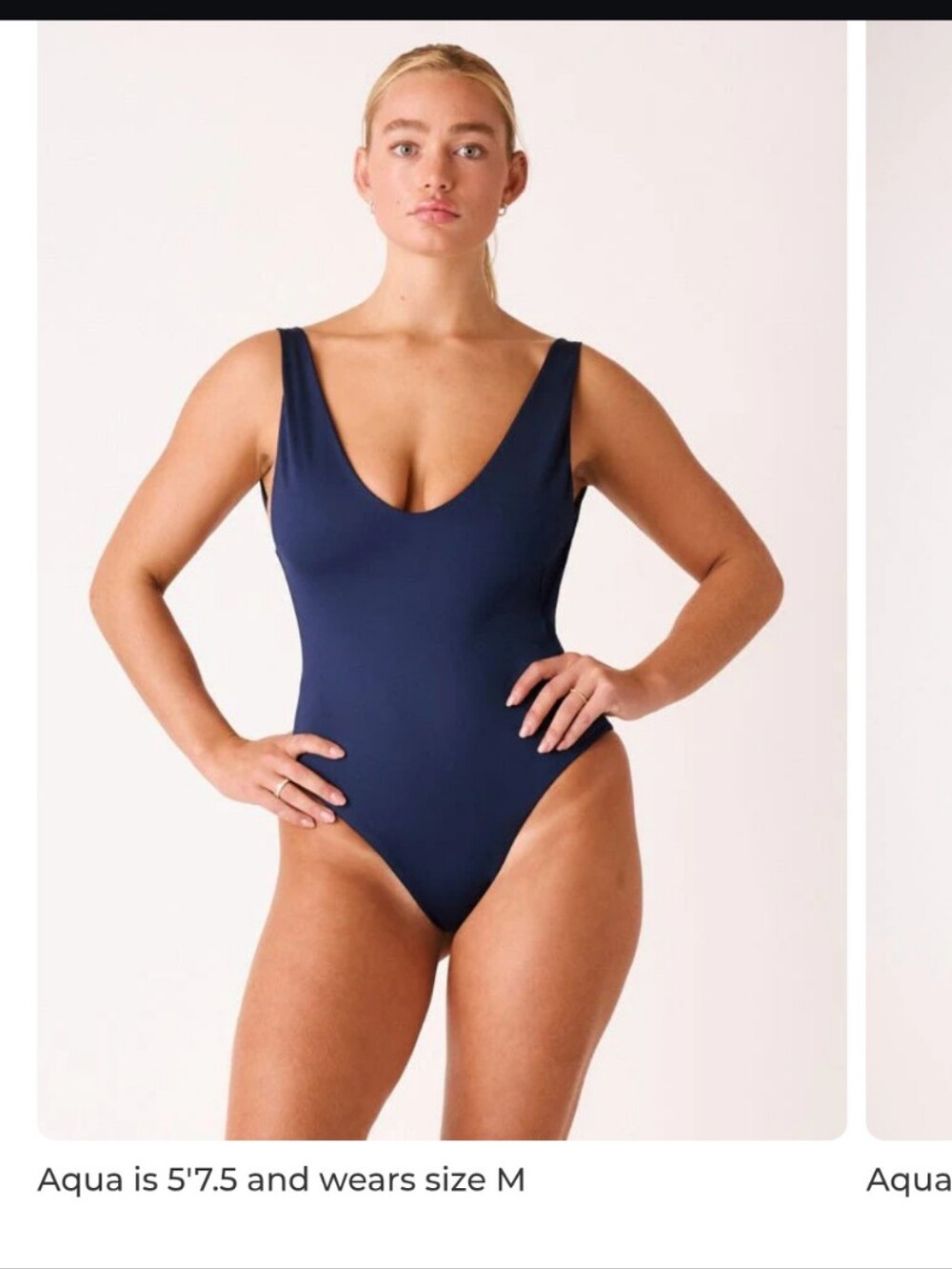 Londre The Minimalist One-piece Swimsuit— Medium - Picture 4 of 5